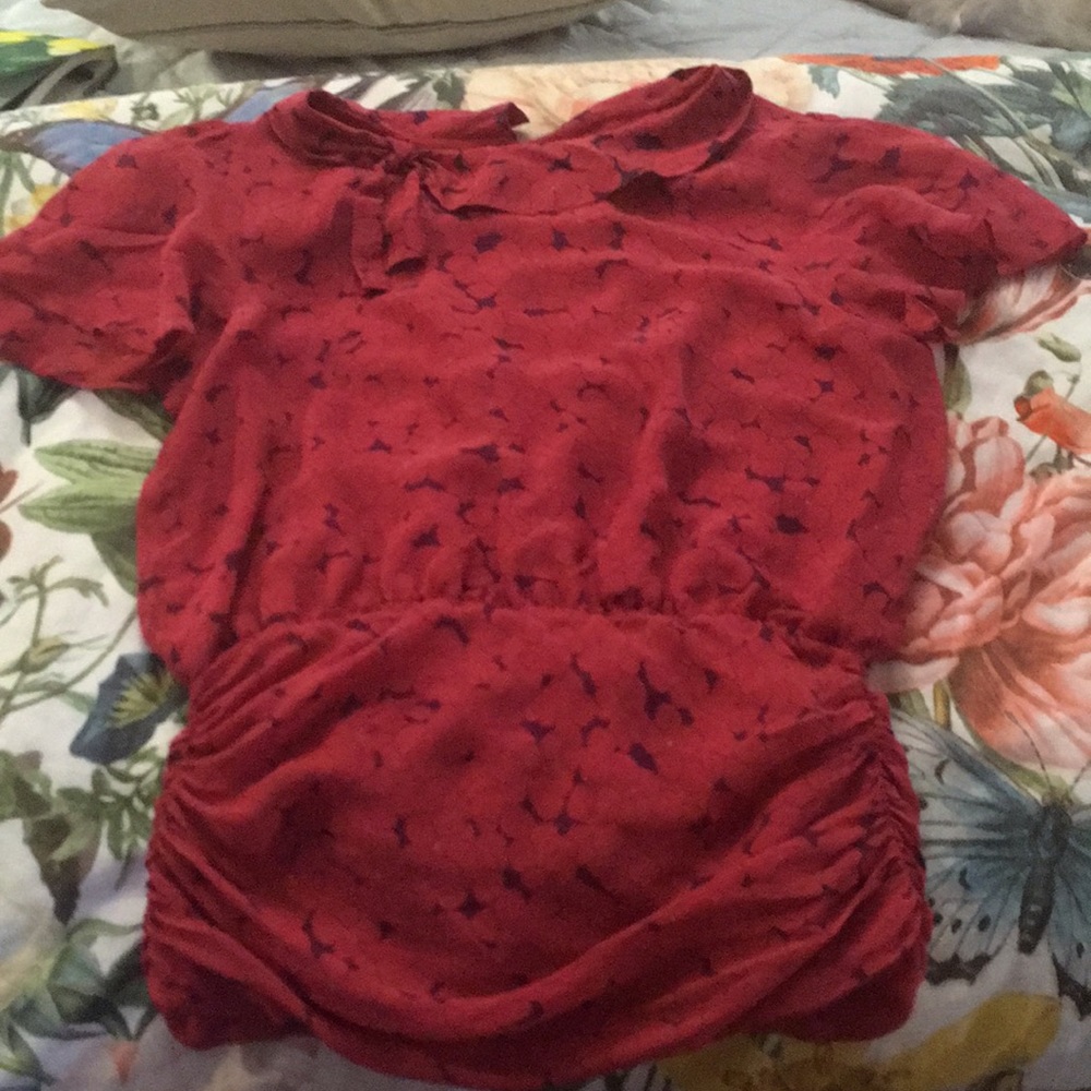 Anthropologie 40’s Style Blouse